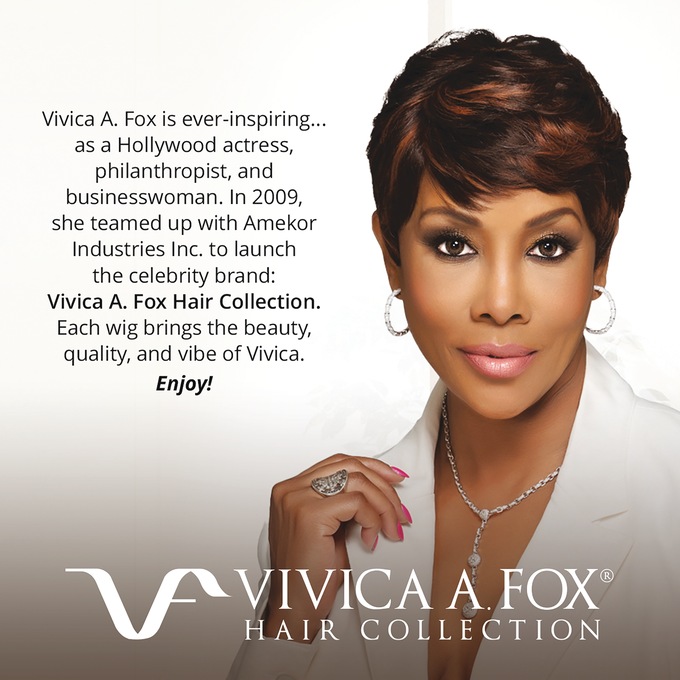 Vivica Fox Human Hair V Wig, , large