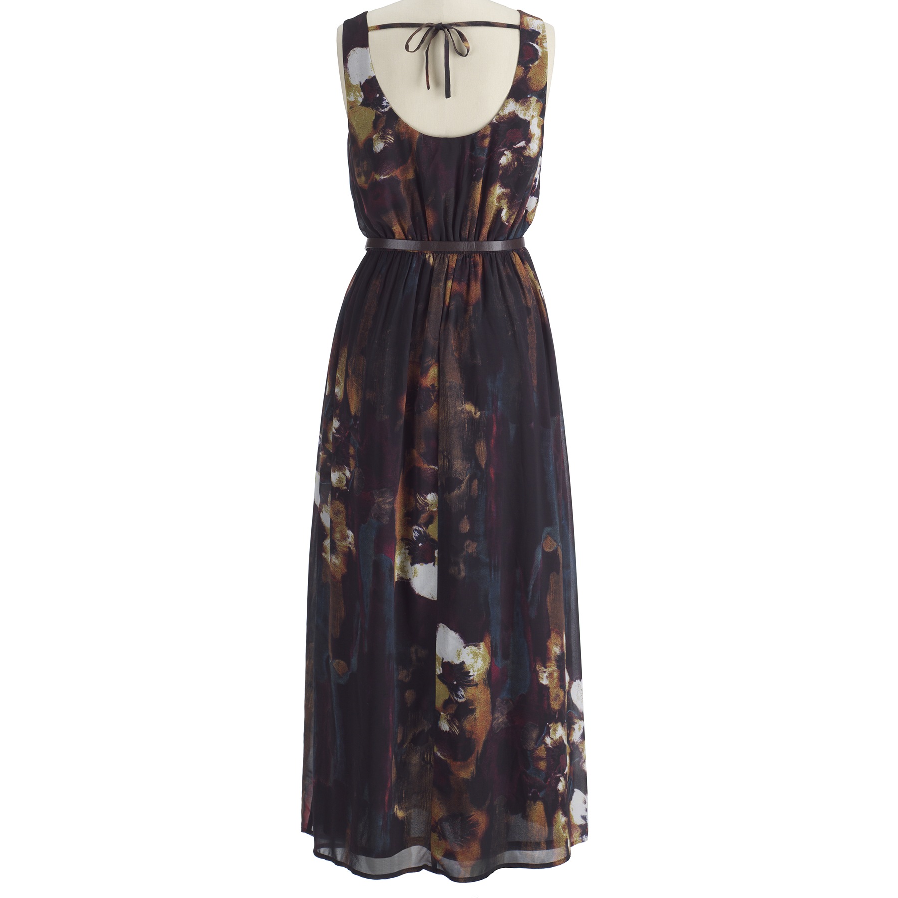 midnight velvet maxi dress