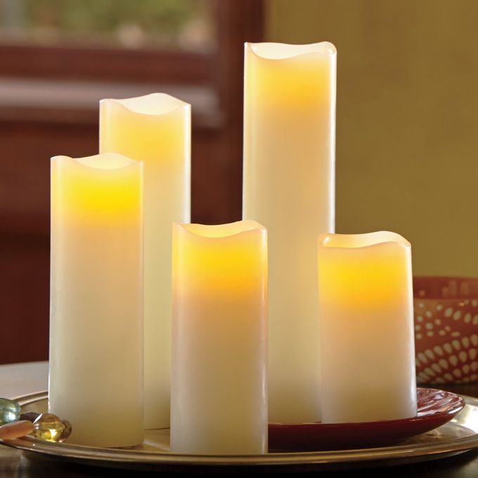 5-Piece Flameless LED Candle Set, , large