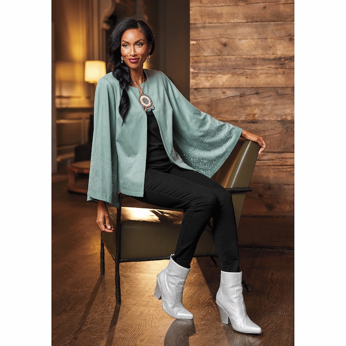 Miranda Faux-Suede Jacket, , large