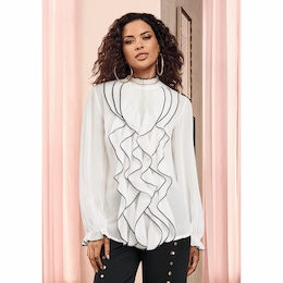 Faye Flowing Tunic, , large