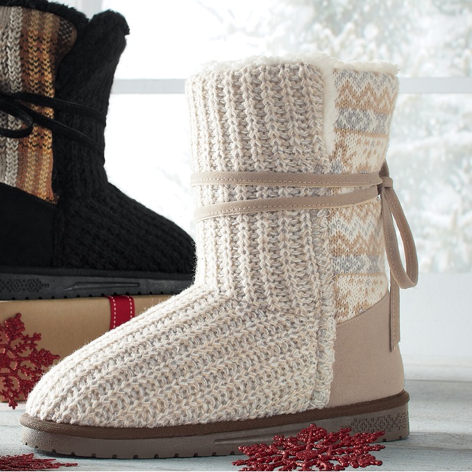 Essentials Women&#39;s Clementine Sweater Boot by MUK LUKS, , large