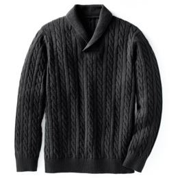 Shawl Collar Sweater, , large
