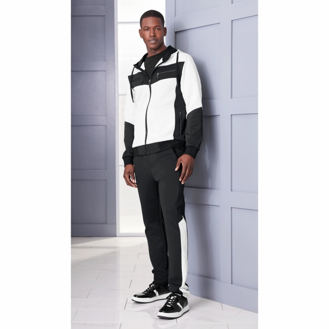 Stacy Adams Quilted Active Set, , large