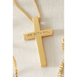 "I Am With You" Cross Pendant, , large