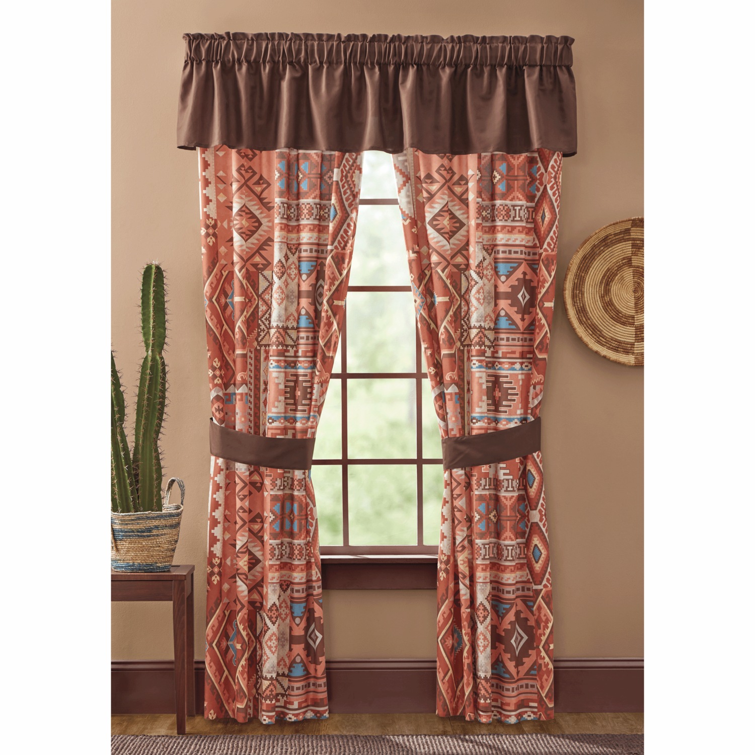 Ravine Complete Bed Set and Window Treatments Midnight Velvet