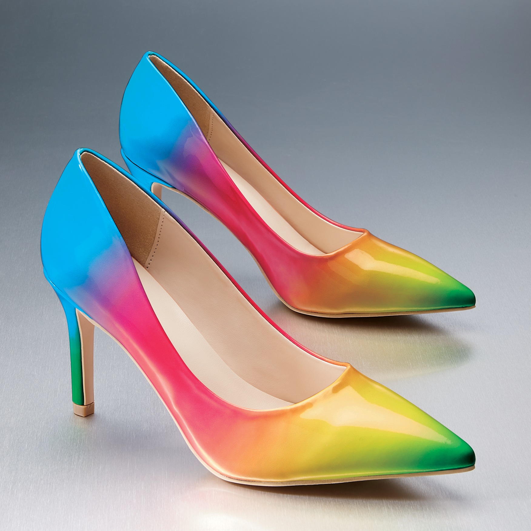 Classique Ombré Pump | Midnight Velvet