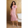 Fancy Rosette Embellished Dress, , large