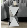 Aida Mirrored Accent Table, , large