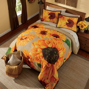 Sunflower Harvest Comforter Set, , large
