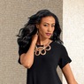 Mesh Loop Necklace and Earring Set, , large
