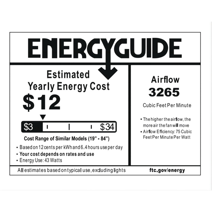 Indoor/Outdoor Caramelo Ceiling Fan, , large