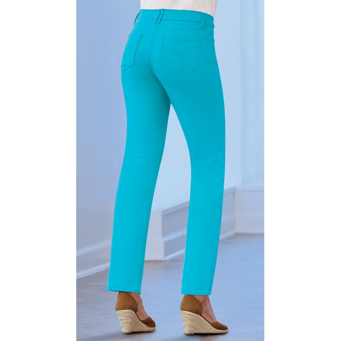 Lola Colored Slim Jean Bright, , large