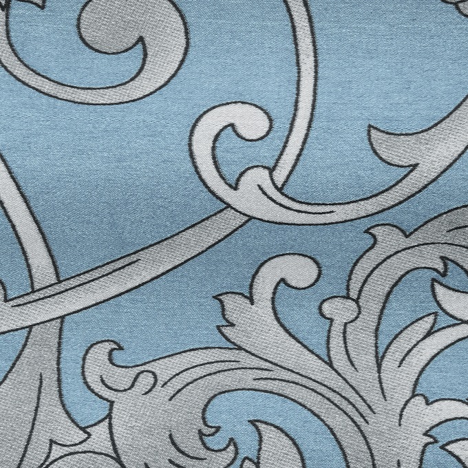 Alluring Caftan, Blue Silver, large