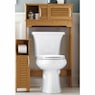 Bamboo-Finish Toilet Paper Holder, , large