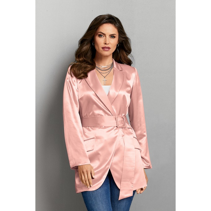 Shilo Satin Jacket, , large
