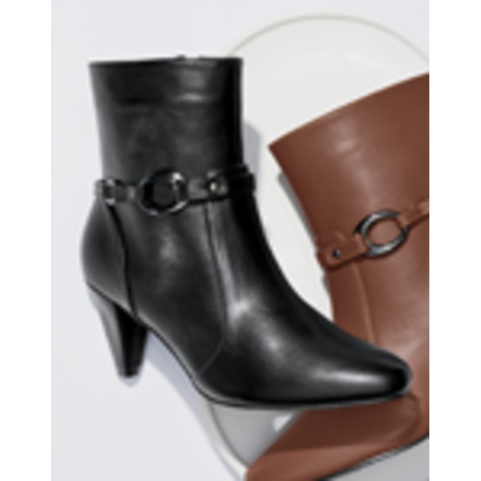 Amanda D&#39;Laurie Smooth Bootie, , large