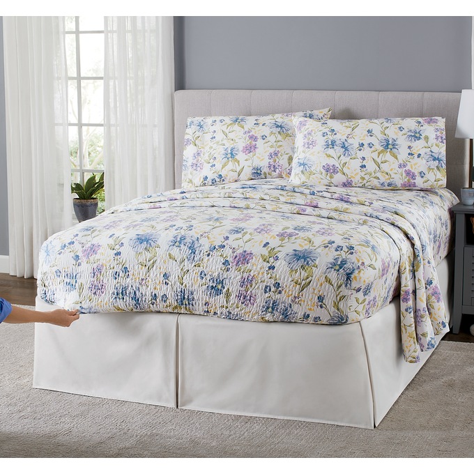 Bed Tite 300-Thread Count Printed Sheet Set, , large