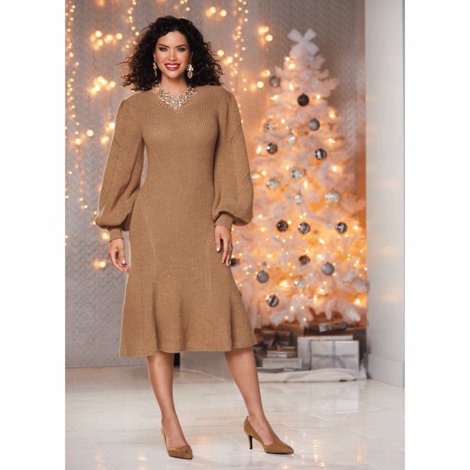 Casey Sweater Dress, , large