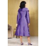 Kerin Jacket Dress with Rhinestones and Ribbon Accents, , large