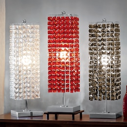 Dripping Crystal Table Lamp, , large