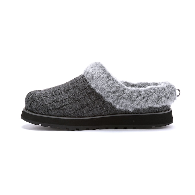 Skechers Women's Ice Angel Mule by BOBS, Charcoal, large