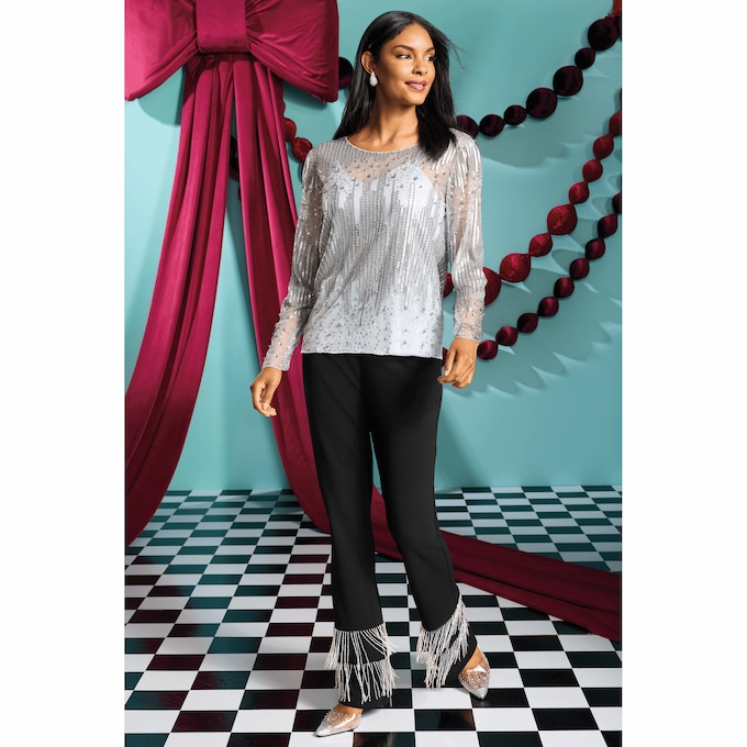 Sutton Sparkle Top, , large