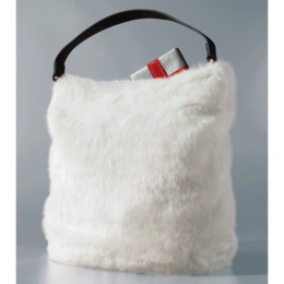 Faux-Fur Tote, , large