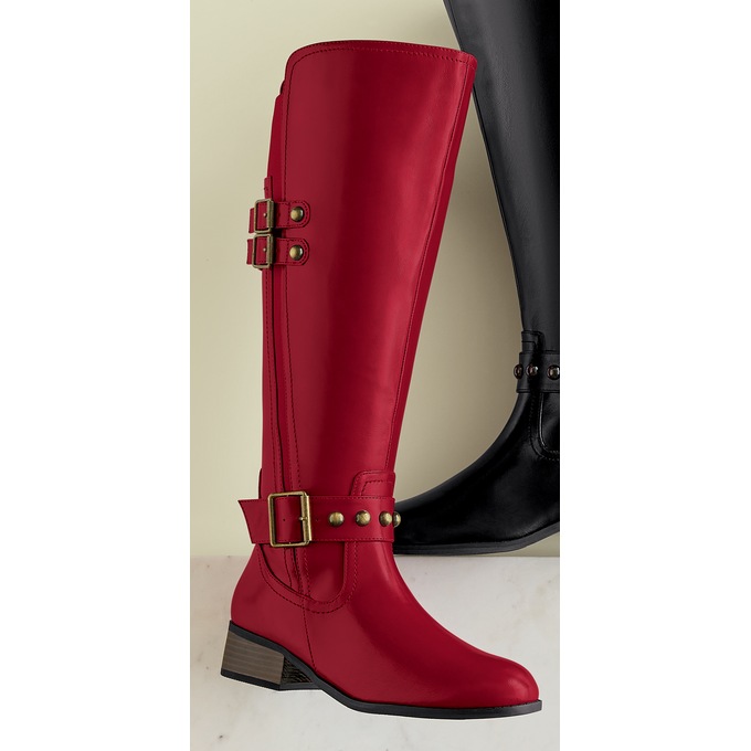 Buckle riding boots outlet