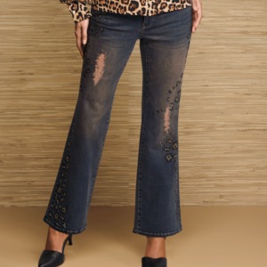Austin Animal Embellished Jean, , large