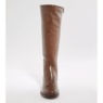 Croco-Print Embossed Faux-Leather Boot for Women with 1.5" Heel, , large