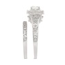 White Topaz Princess Bridal Set, , large