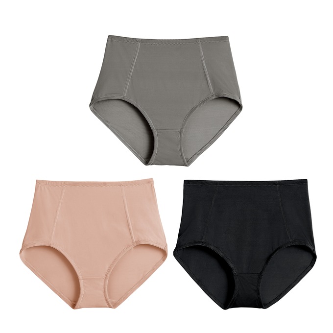 3-Pack High-Waisted Panties, , large