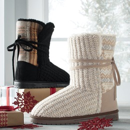 Essentials Women&amp;&#35;39;s Clementine Sweater Boot by MUK LUKS, , large