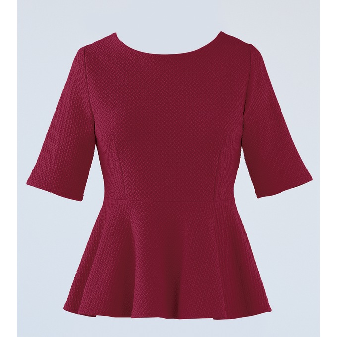 Peplum Pullover, , large