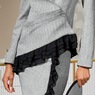 Giovanna Ruffled Tweed Skirt Suit for Women with Mermaid Maxi, , large