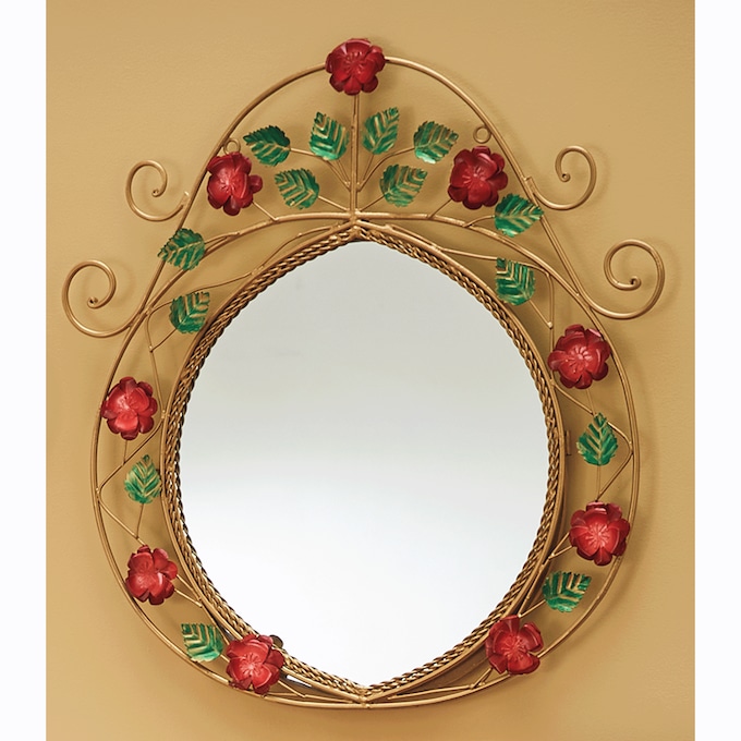 Roses Scroll Mirror, , large