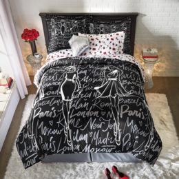 Fashionista Comforter Set, , large