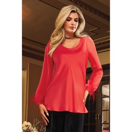 Silba Cowl Tunic, , large