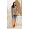 Celine Off-Shoulder Tunic, , large