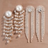 Crystal Fringe Earrings, , large