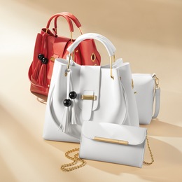 Cilia 3-Piece Women's Satchel, , large