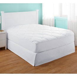 Sleep Connection Full-Protection Overfilled Mattress Pad, , large