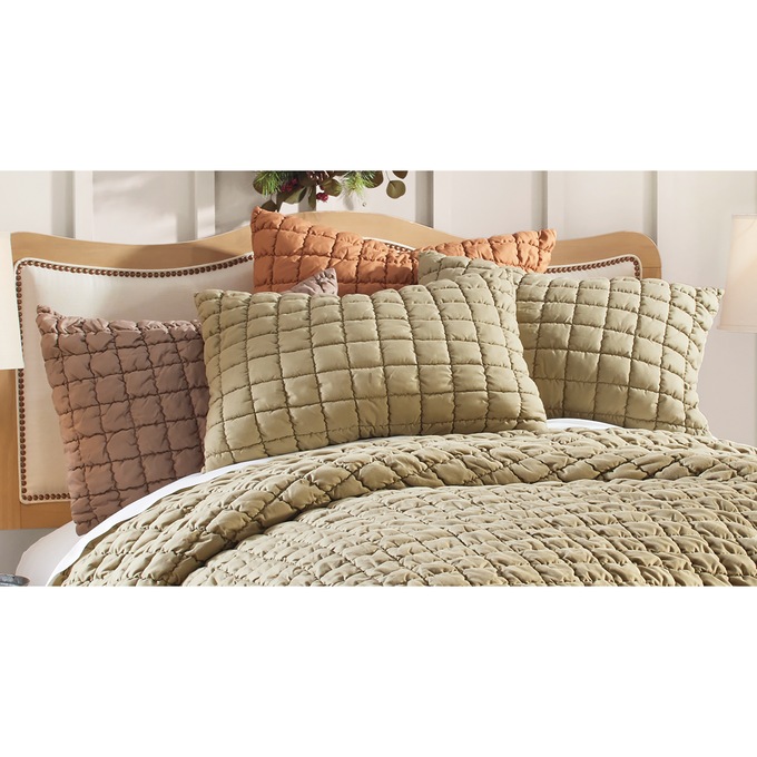 Cloud Puff Sham, Cocoa, large