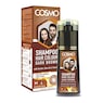Cosmo Hair Colour Shampoo, Dark Brown, large