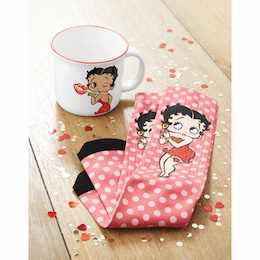2-Piece Betty Boop Sock and Mug Set, , large