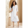 Allyson Ruffle Hem Jacket Dress, , large