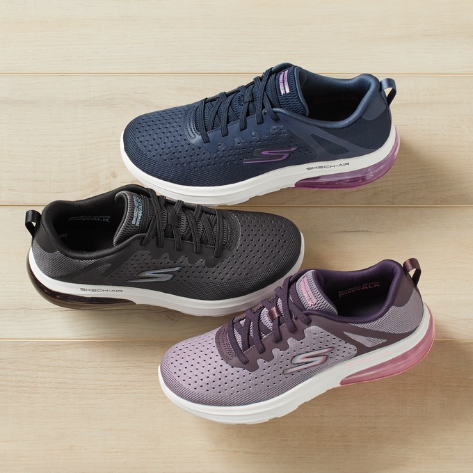 Skechers go step velvety slip on discount