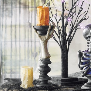 Skeleton Candleholder, , large