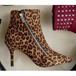 Leopard Bootie, , large